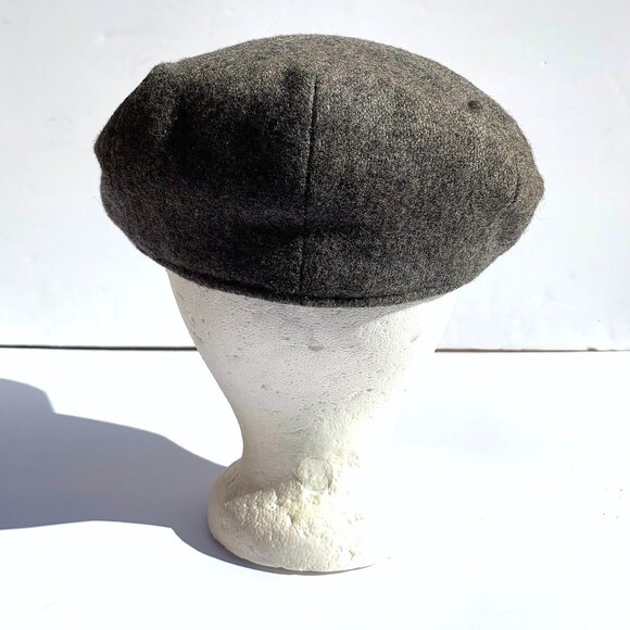 Vintage Glen Appin of Scotland Classic Gray Wool Newsboy Flat Cap Men’s XL - Picture 5 of 8